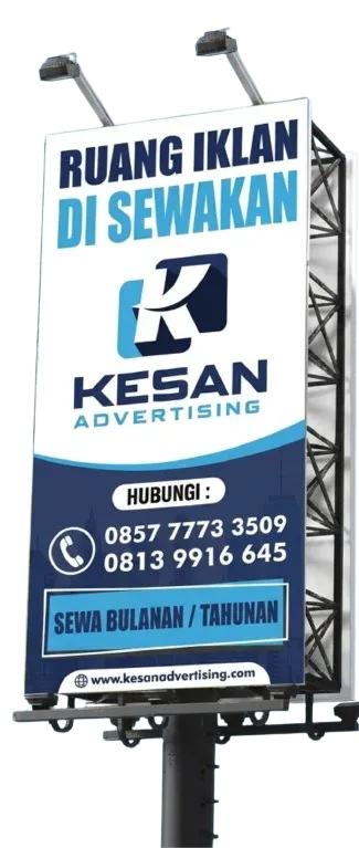 Billboard reklame KESAN — ruang iklan disewakan