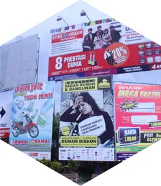 Reklame Big Size tanpa Lampu Tembak